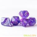 Nébuleuse scintiller des dés DND polyédrique mélangée pour RPG MTG Table Game DICE