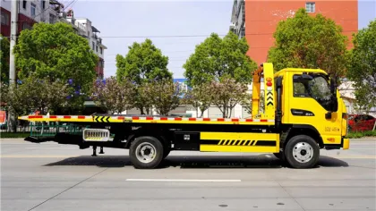 Hot Selling JAC 4*2 LHD Flatbed Wrecker Towing Truck