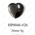 Pendentif Coeur Hématite 26MM