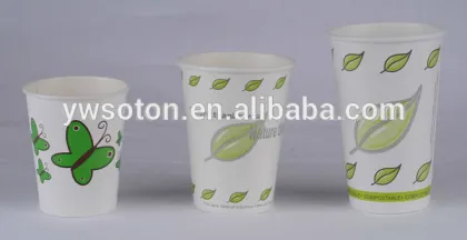 biodegradable cup/PLA paper cups disposable paper cups/biodegradable paper cup/PLA paper cup