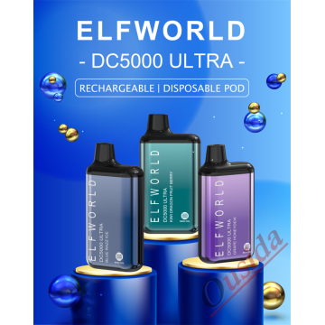 Customized Elf World DC5000 Ultra Disposable Vape Pen