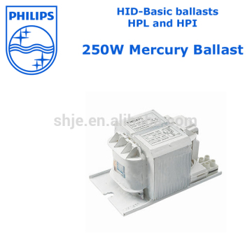Philips High Pressure Mercury Ballast 250W for HPL and HPI