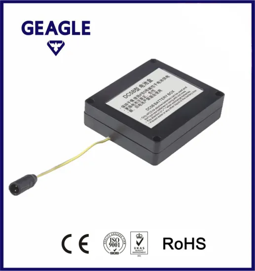 Popular 6V Waterproof Battery case DC5B with 4pcs*AA Batteries for Urinal flusher