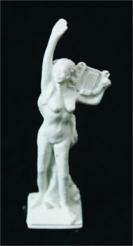 A13-2 Jade White Sculpture 3d Scale Model Stepping Forward Freedom For O Train Layout