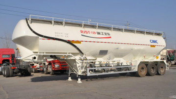 Vertical Type Cement Tank Semi-Trailer