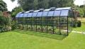 Rangka Bingkai Aluminium Greenhouse dengan PC Roof Glass Garden