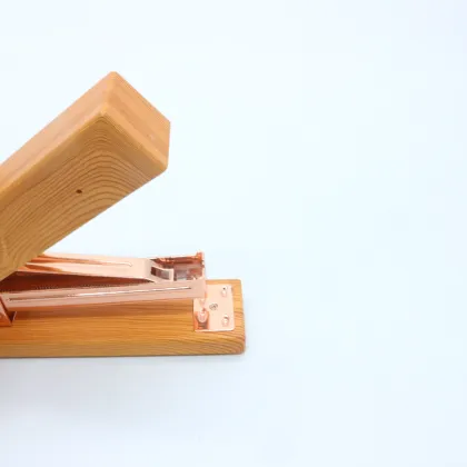 Ethicon Wooden Metal Stapler for Office and School Binding