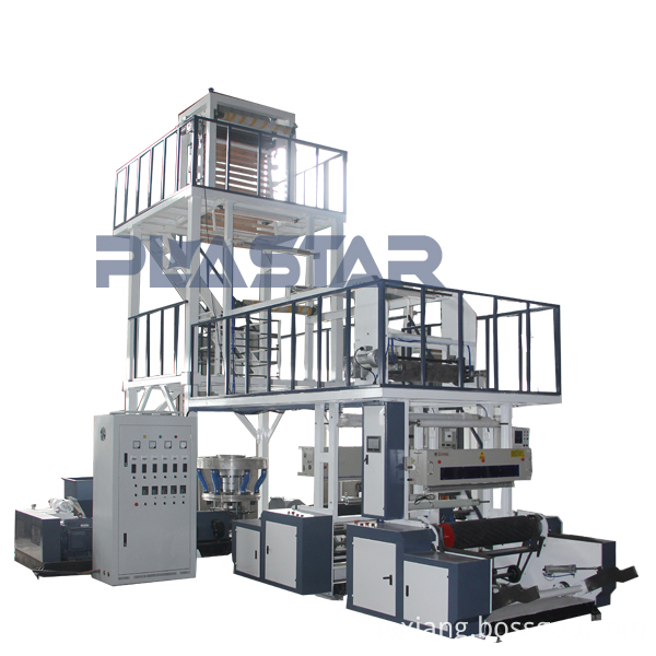 SD-60-double winder single layer film blowing machine