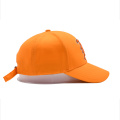 3D Stickerei Orange Baseball Cap Großhandel