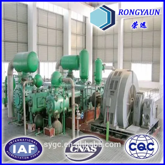 lubricated Semi-water gas reciprocating compressor 6M type