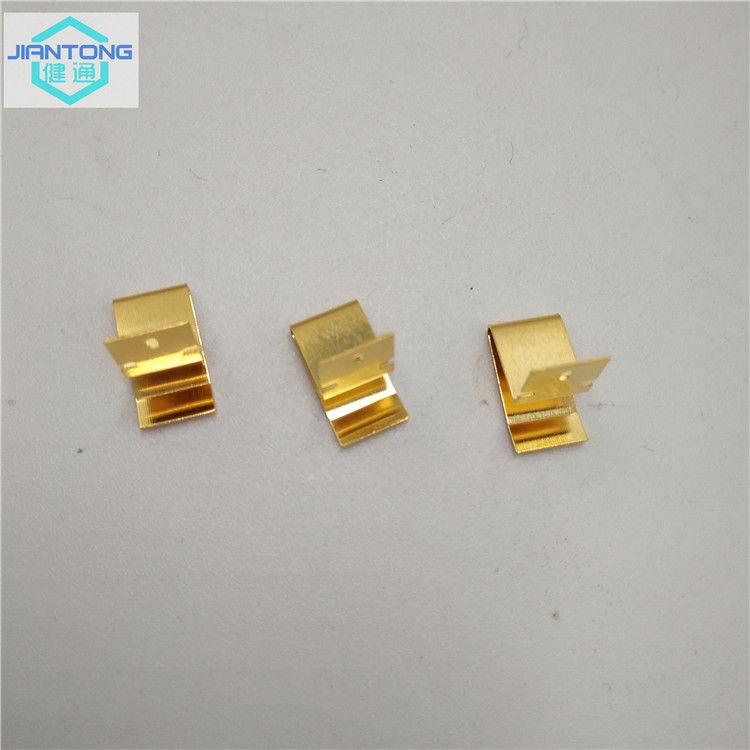 Battery Contact With Gold Plating 