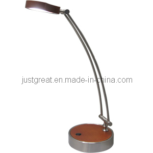 Wood Shade LED Bedroom Lamp for Reading (JG-LED-TL12)