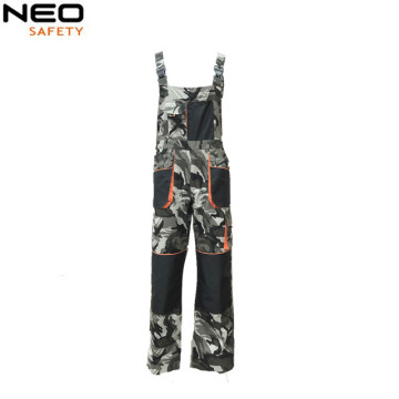 Camouflag security Military Cargo bipants with Oxford Reinforcement