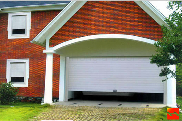 Remote Control Residential Metal Sectional Garage Door