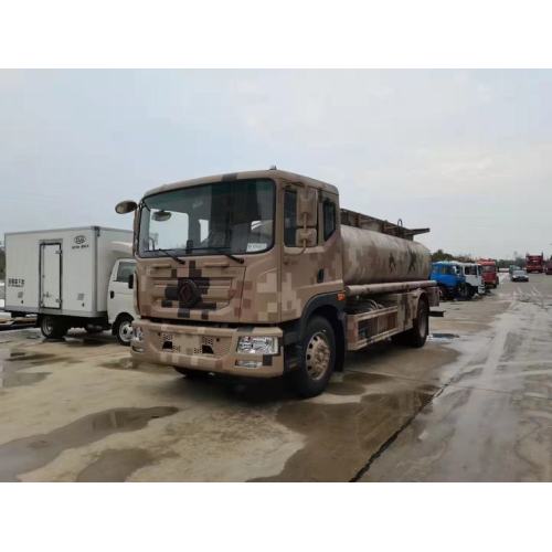 Camouflage version dongfeng 12 cubic tank truck