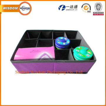 Multifunction collapsible non woven farbric foldable storage bins and boxes