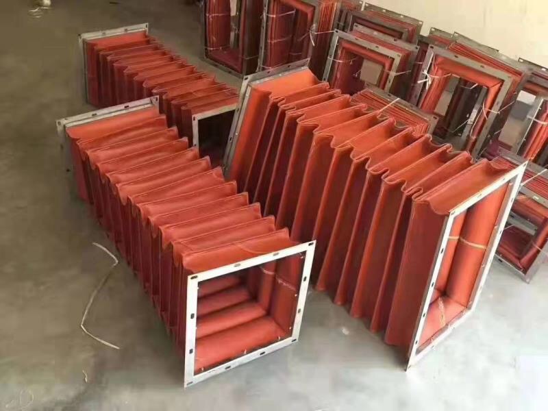 Red Silicone Fabric Bellows