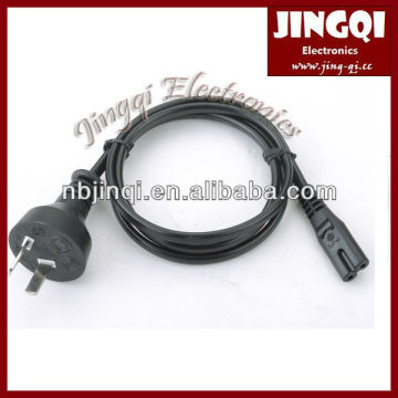 Argentina 2 pin plug to C7 Power Cord (2.5A/250V)