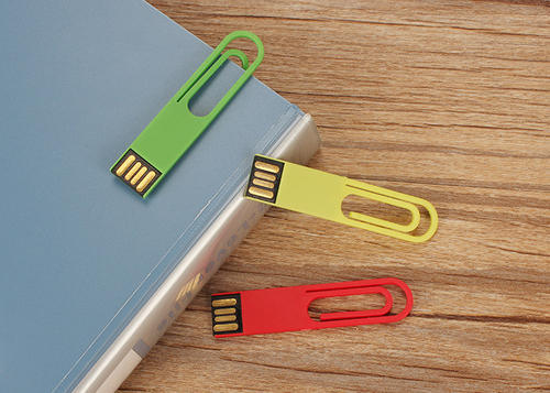 Bookmark-Style Metal USB Flash Drive