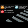 LED -växande ljus för växthydroponiska system