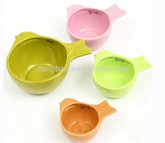 top quality made in china ceramic measure bowl,