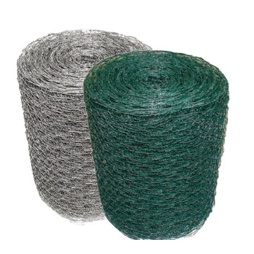 Floral netting zink stucwerk blad zeskantige gaas