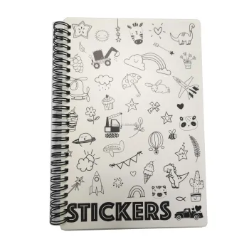 New Arrived Wholesale Custom Logo Printed Cute Sticker Collecting Album
