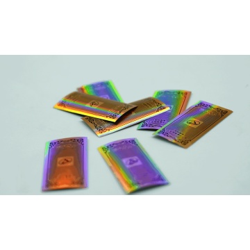 Gold Leaf Laser Anti-CounterFeiting Seal