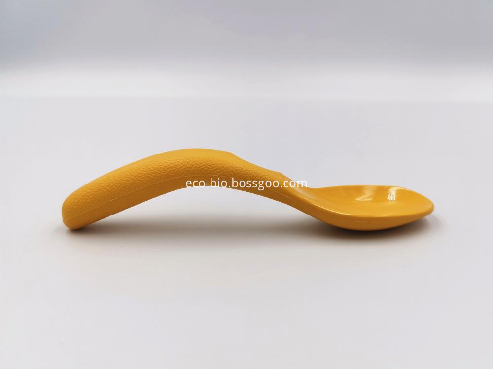 Compostable Frosted Handles Training Spoon