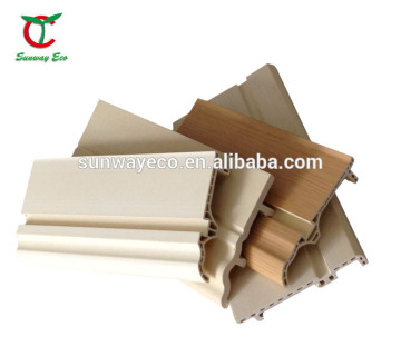 good for nail WPC skirting board made in china