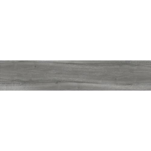 Piastrelle smaltate in legno color grigio con finitura opaca 200x1000 mm