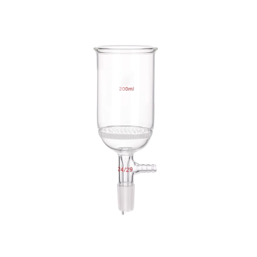 Hot Sale Professional Laboratory Glass Filter Trichter 200 ml Vakuumglas Buchner Trichter