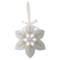 New style white christmas snowflakes ornaments