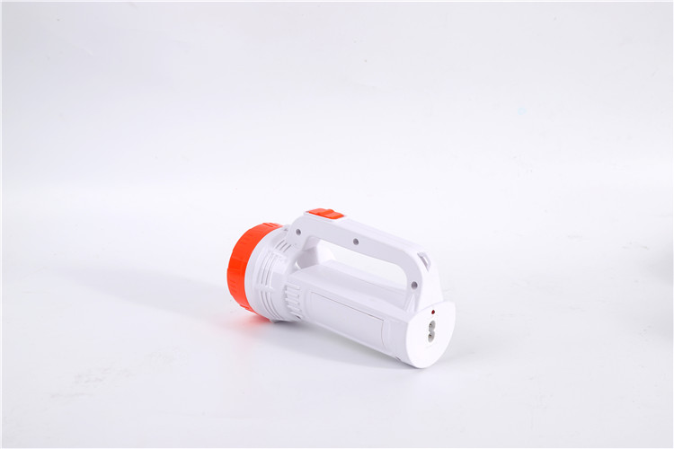 Wholesale Portable Rechargeable Handle Lamp Torch Flashlight Spotlight Portable ABS Outdoor Led Searchlight