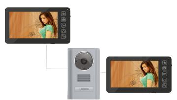 7" Indoor Monitor Video Door Phone (M2107BCT+D26AC)