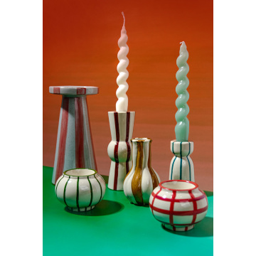 Display Dual SIM Card Dual Stand Colorful Candle Holder Set Supplier