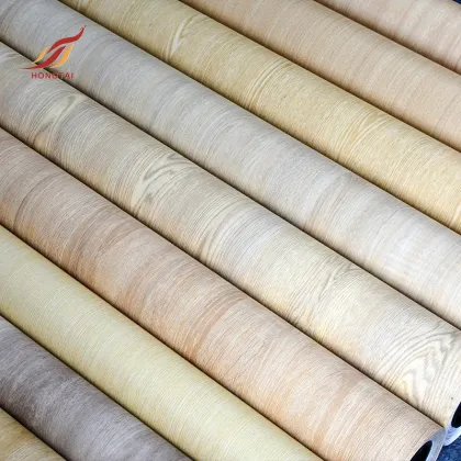 furniture cabinet door decorative wood grain vinyl film