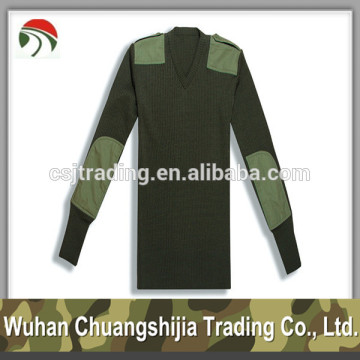 High Quality Acrylic Camouflage Military Pullover