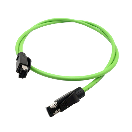 シールド24awg RJ45男性CAT.5Eケーブル