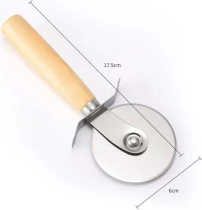 Premium Easy To Clean Stainless Steel Super Sharp Large Pizza Cutter Wheel