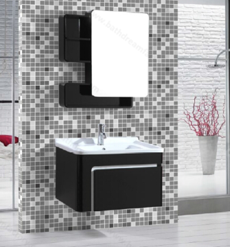 Waterproof PVC Used Bathroom Vanity Wall Cabinet