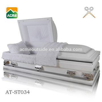 trade assurance supplier reasonable price chinese cheap steel casket