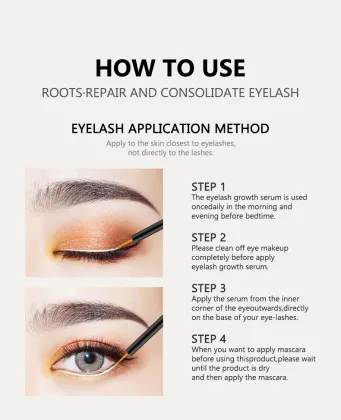 Longer Stronger Enhancer: Eyelash Essential Oil Growth Serum