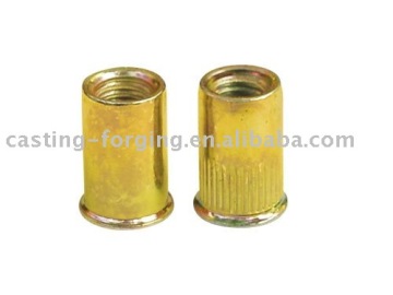 brass knurled insert