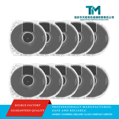 Rack de mídia de suporte de exibição de CD acrílico
