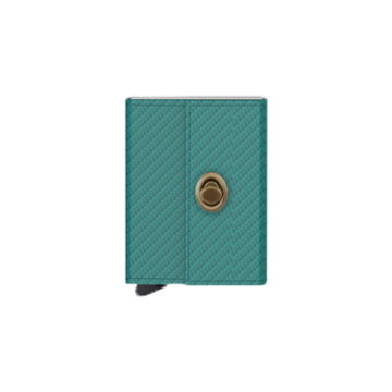 Aluminum Wallet with Elastic Back Pouch and RFID Protection
