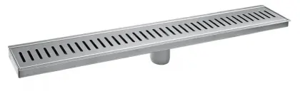 Straight floor drain Out door