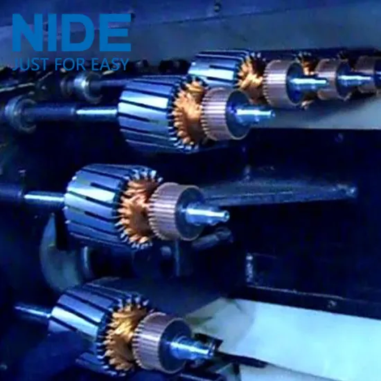 Automatic armature varnish rolling machine