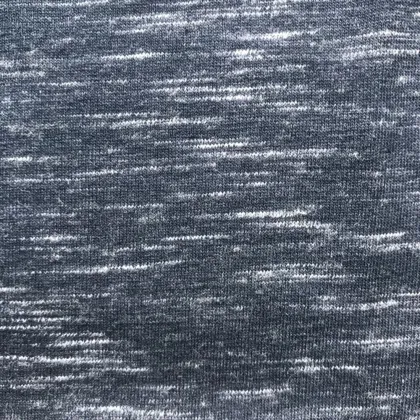 Hacci cotton yarn dyed garment fabric
