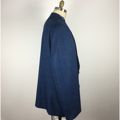 Dark blue Single Breasted Bespoke Business Suit
